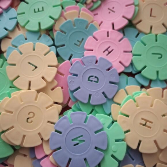 Stem Building Chips Assorted Interlocking Discs Educational Teacher Supply - Picture 2 of 6